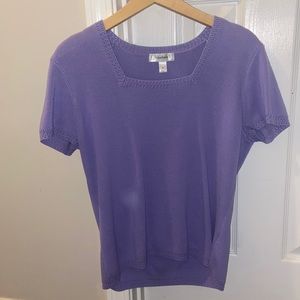 Cute vintage straight neck top!!